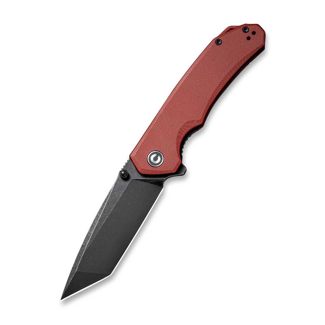 картинка Складной нож CIVIVI Brazen D2 Steel Black stonewashed Handle G10 Burgundy C2023B