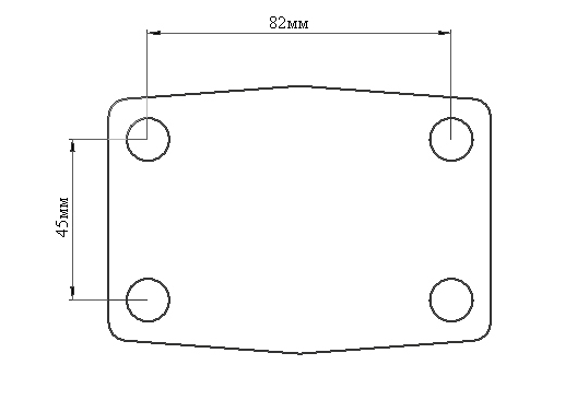 картинка Фаркоп под кольцо 5 тонн черный OFFROADTEAM