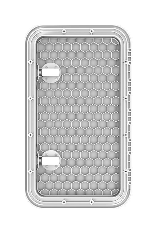 картинка Люк смотровой белый, SeaFlo, 353 х 606 мм
