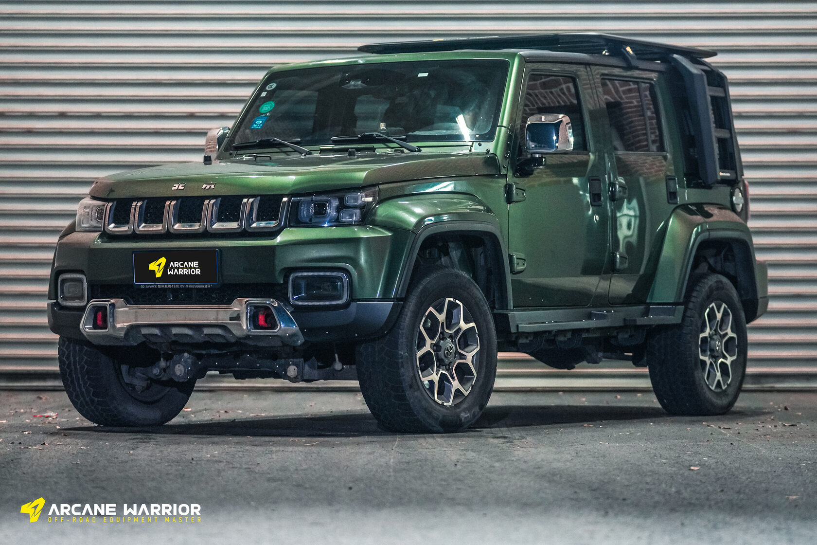 картинка Багажник экспедиционный для BAIC MOTOR BJ40L/BJ40P LIGHT (2014-2024)