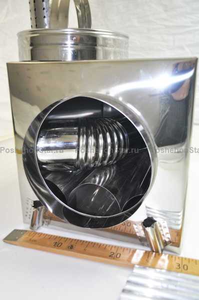 картинка Печь PoshehonStar Пошехонка большая с экраном 45л