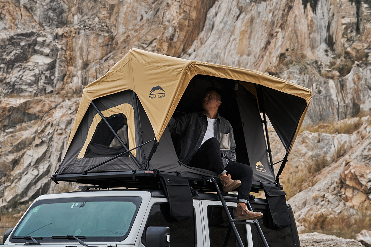 картинка Палатка на крышу автомобиля Wild Land Normandy Auto 120 pro