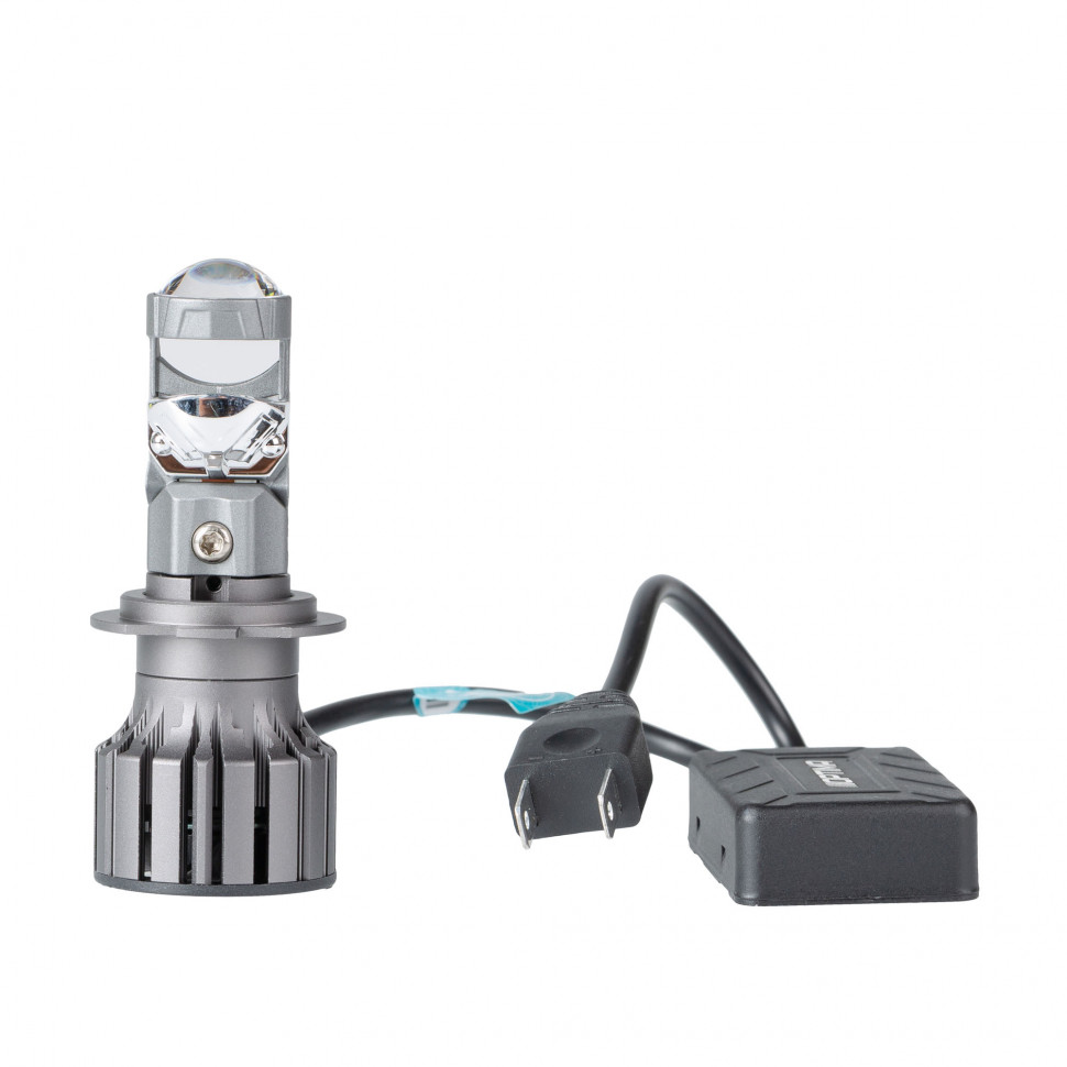 Мини-линза Optima H7, 40Вт, 12В, 5500К, +30% комплект 2шт.