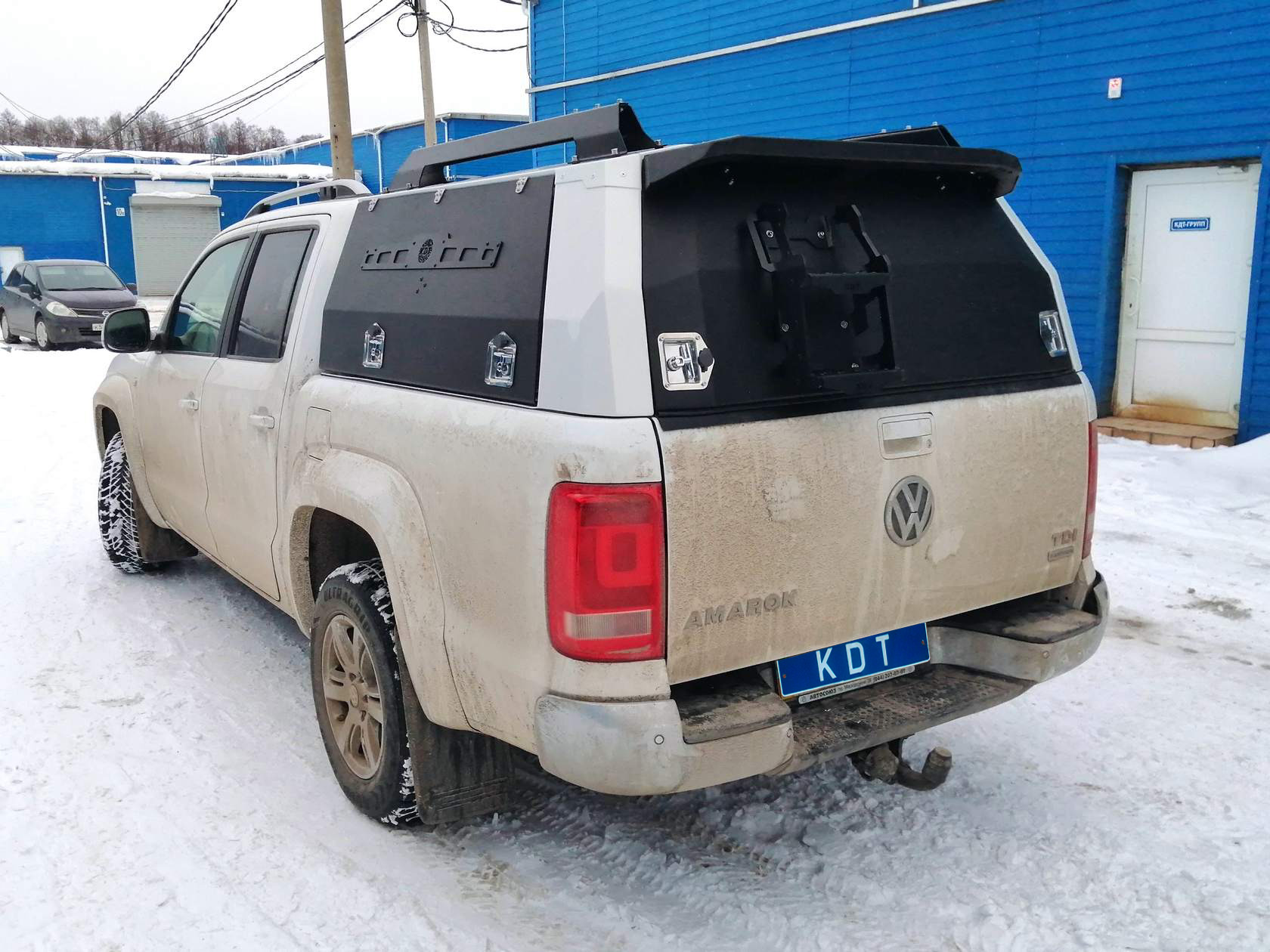 картинка Кунг алюминиевый для Volkswagen Amarok V поколения — KDT 2528L