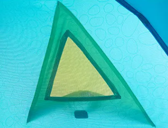 картинка Палатка Naturehike P-Series 4-местная, алюминиевый каркас, голубая