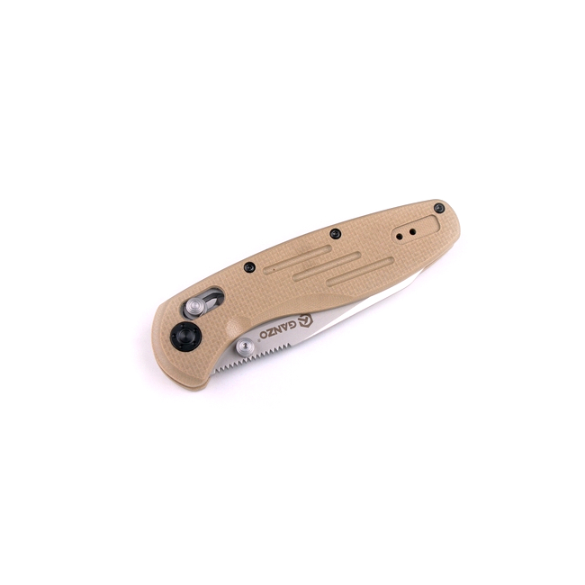 картинка Нож Ganzo G701 желтый G10