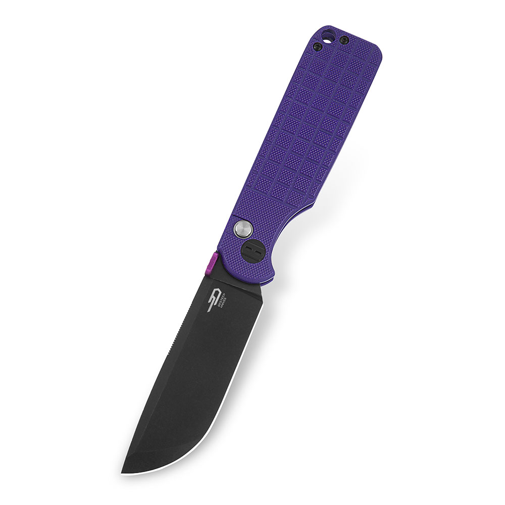 картинка Нож Bestech Glok сталь 14C28N, рукоять G10 фиолетовая