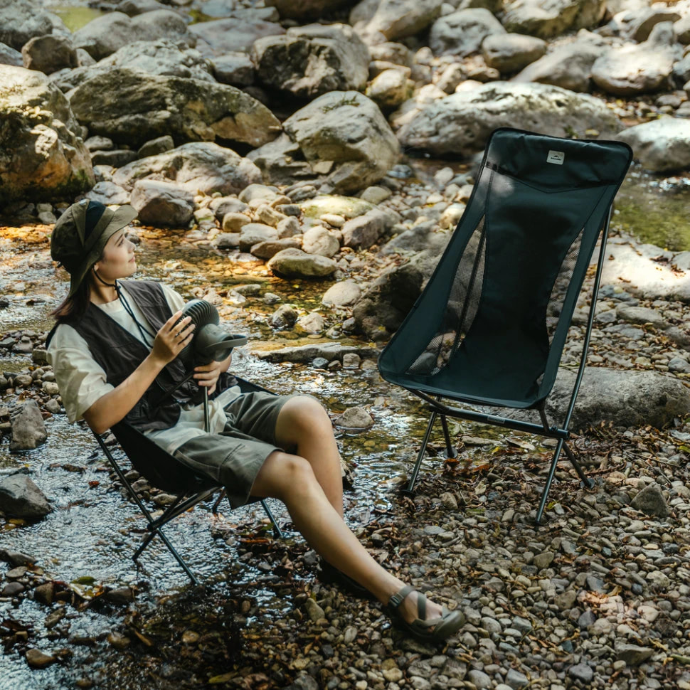 картинка Кресло Naturehike Stellaluna L04 CNK2450JJ015 складное серый L