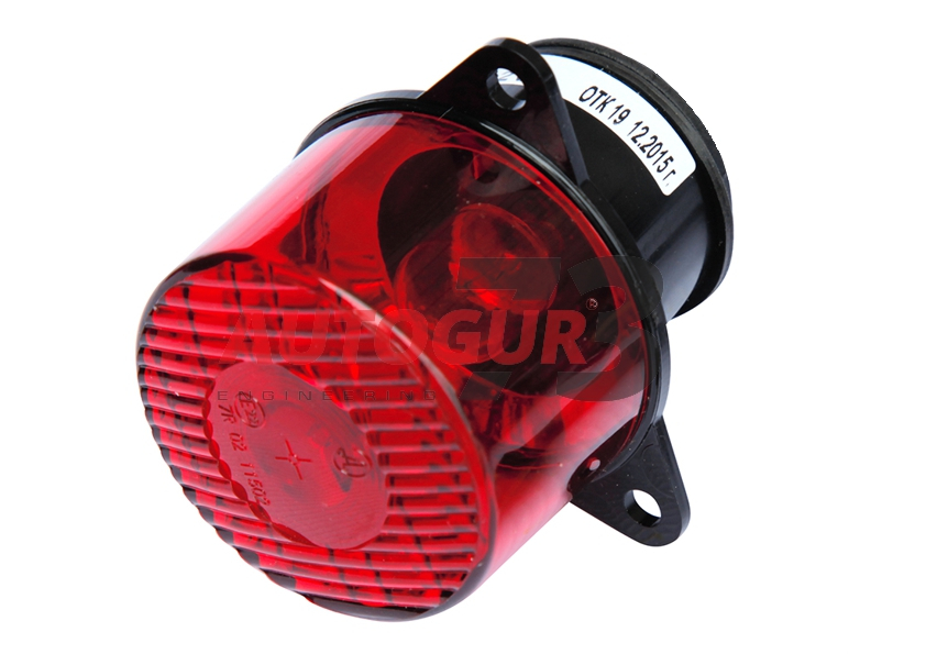 картинка Фонарь (стоп сигнала) заднего бампера красный "РИФ"