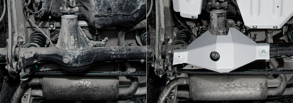 картинка Защита заднего моста Suzuki Jimny 2018-, V-1.5 + 6мм алюминий