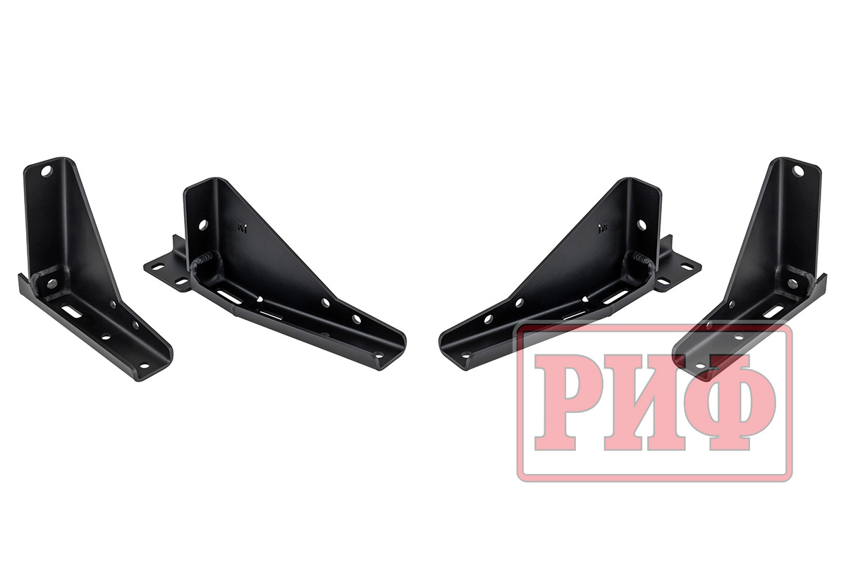 картинка Пороги Nissan Patrol Y61 2004+ (MКПП) РИФ силовые