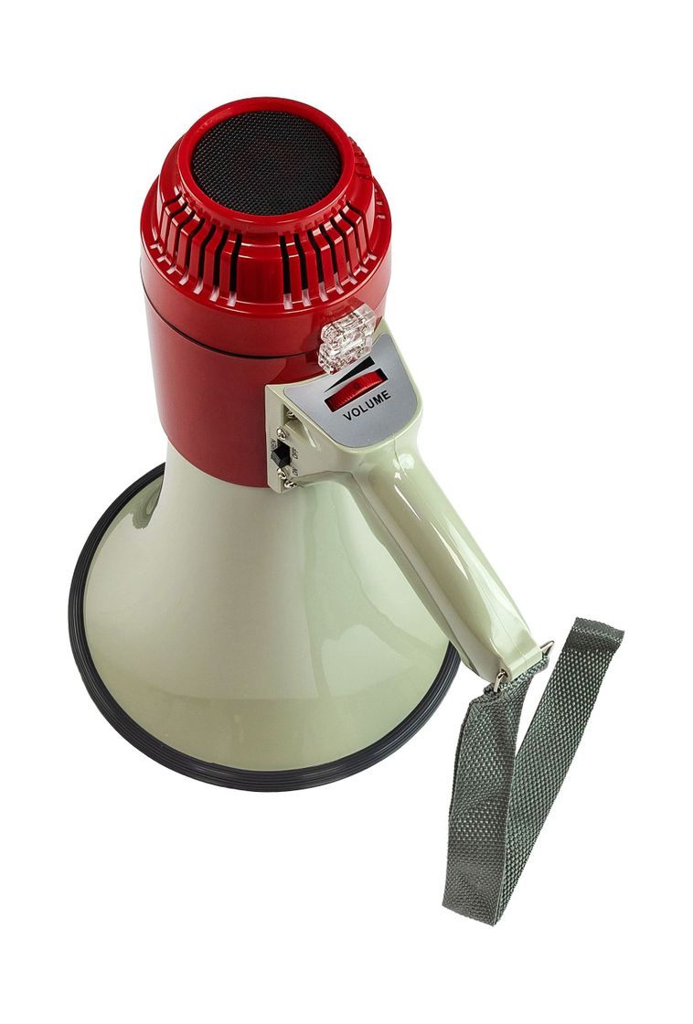 картинка Мегафон с сиреной