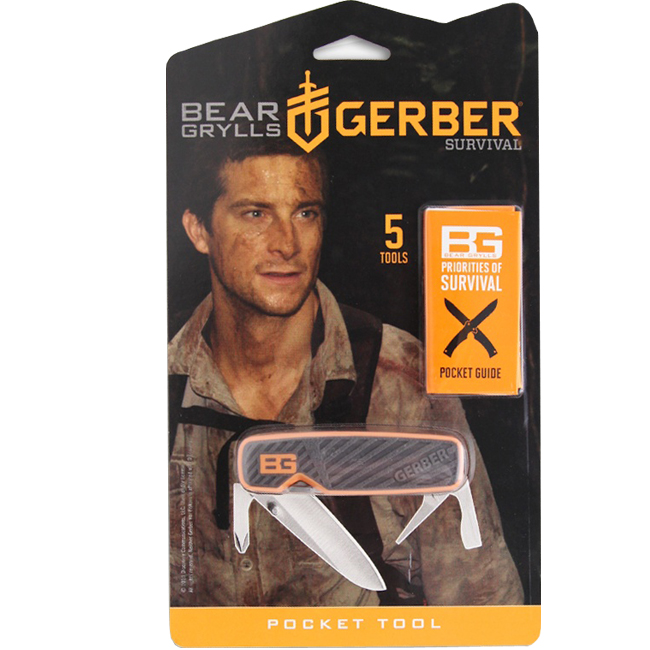 картинка Мультитул Gerber Bear Grylls Pocket Tool, 31-001050