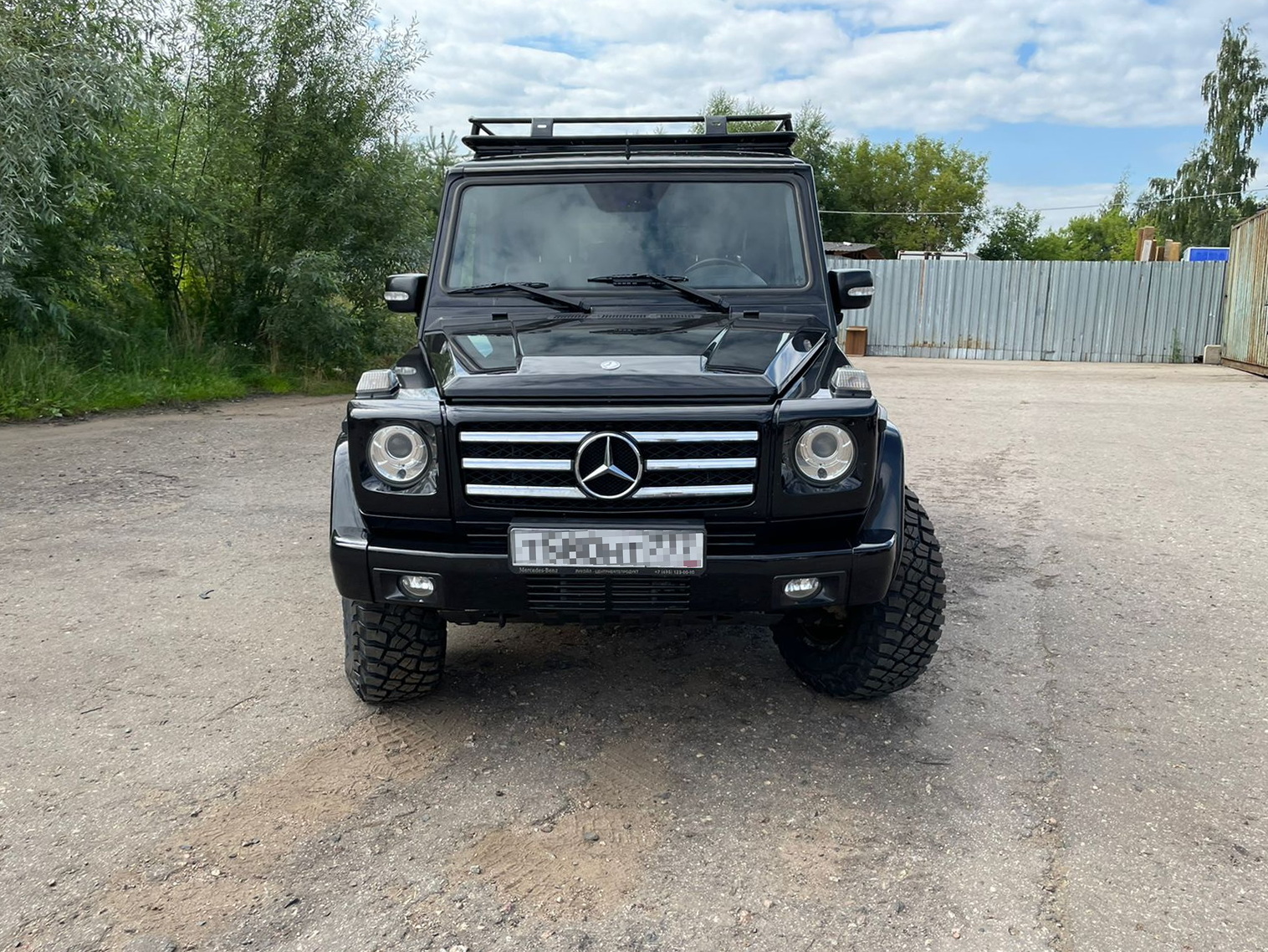 картинка Багажник (корзина) РИФ 1500х2200 мм для Mercedes-Benz G-class