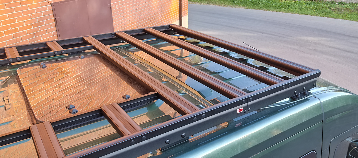 картинка Багажник ГАЗ Соболь NN Минивэн с вставкой экспедиционный 1600x2650мм РИФ