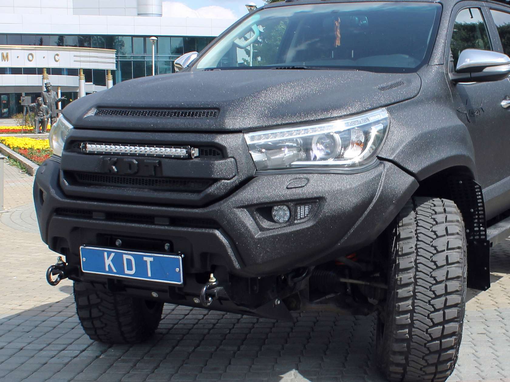 Капот композитный Катран HILUX 2015