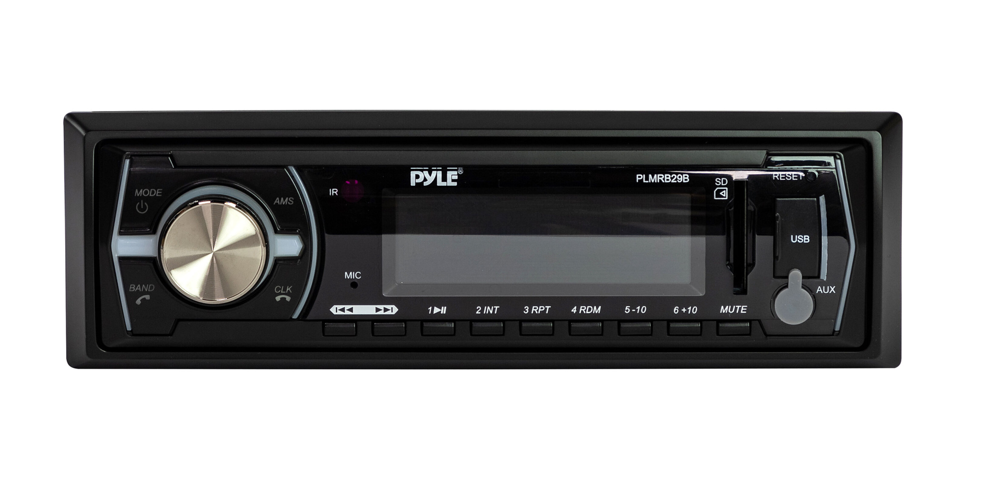 картинка Морская магнитола 1DIN PYLE PLMRB29B