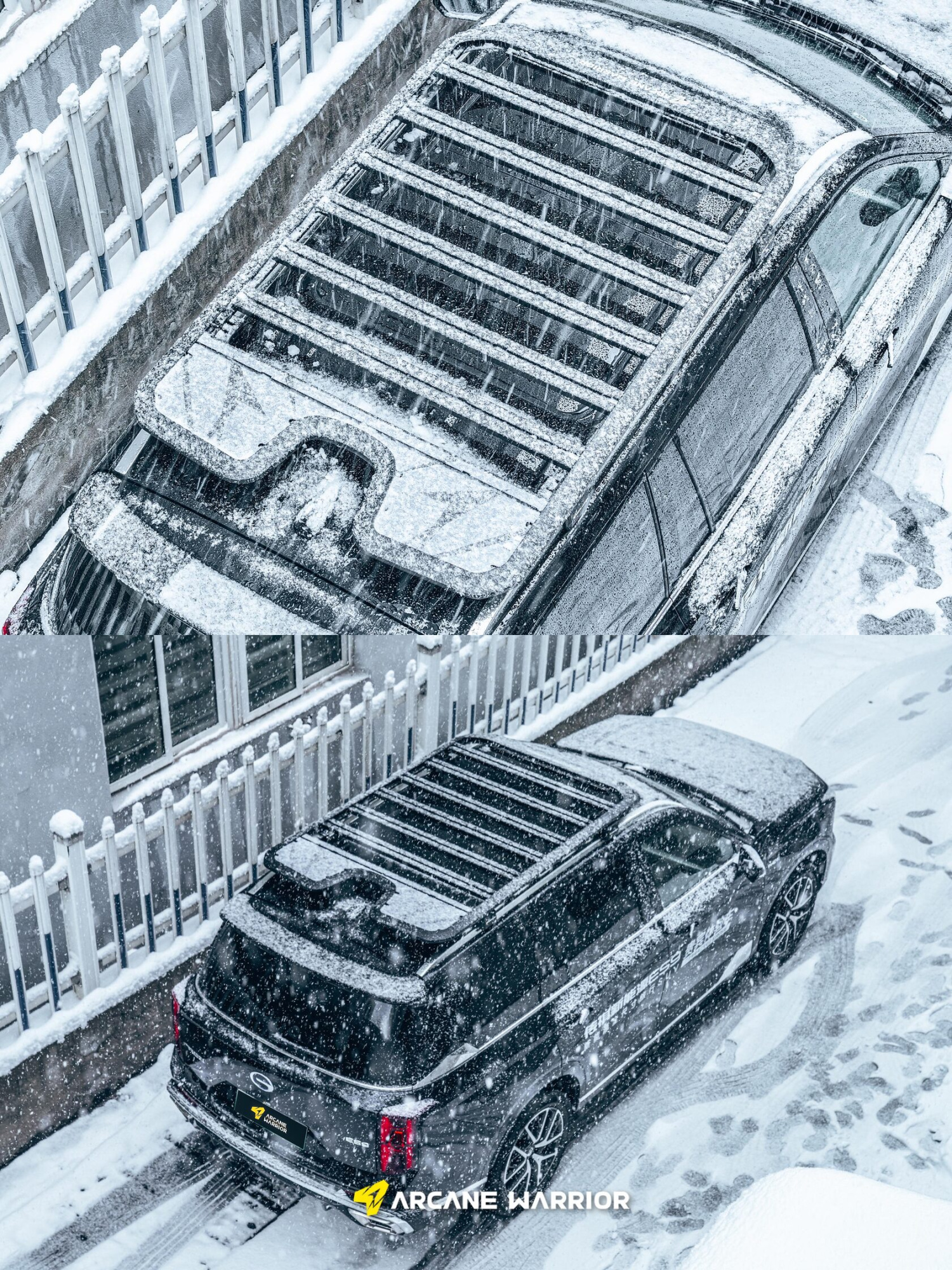 картинка Багажник экспедиционный STORM Roof Rack для GAC Trumpchi ES9 (2022-2024)