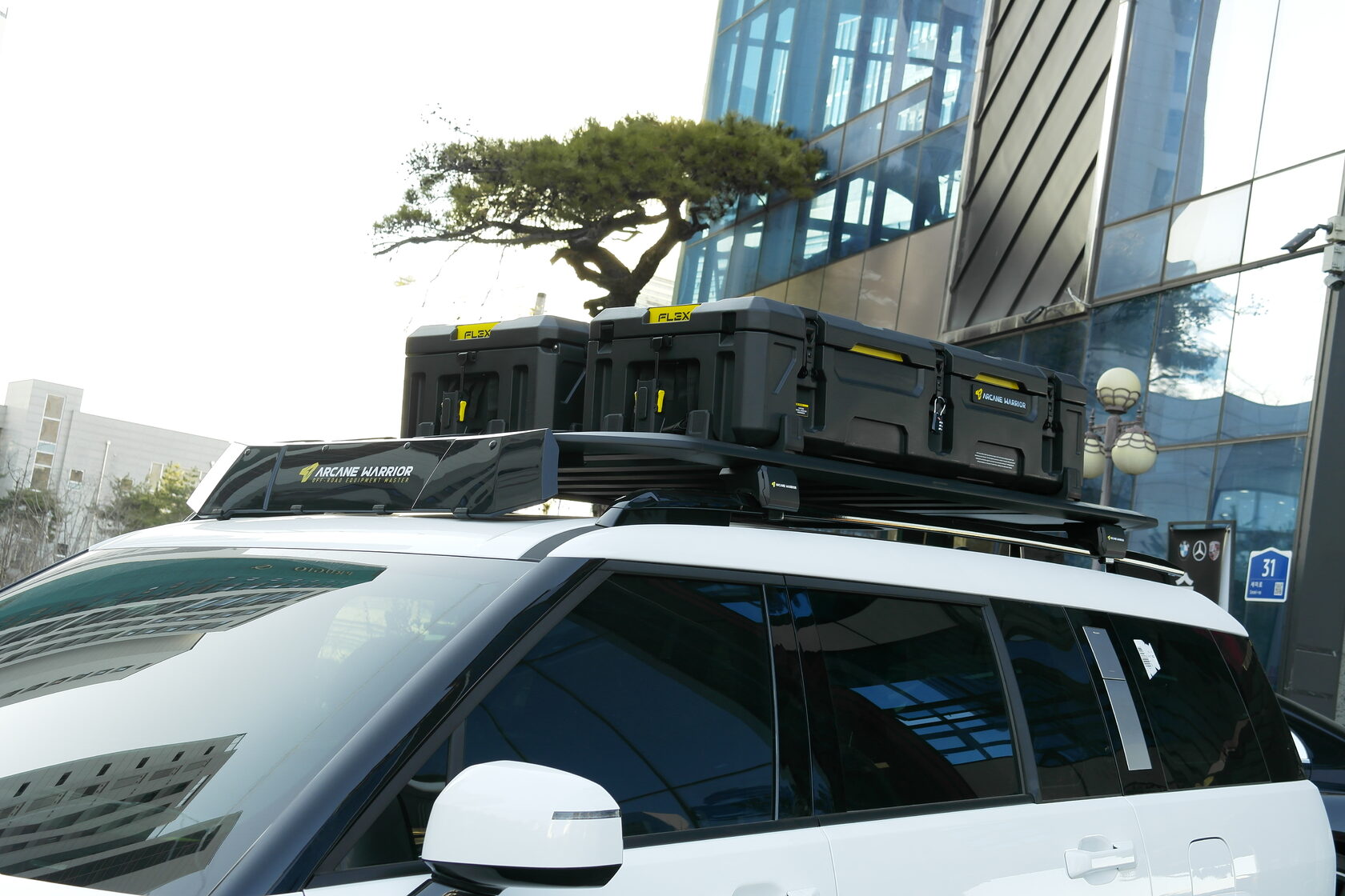 картинка Багажник экспедиционный STORM Roof Rack для Hyundai SantaFe (2024)
