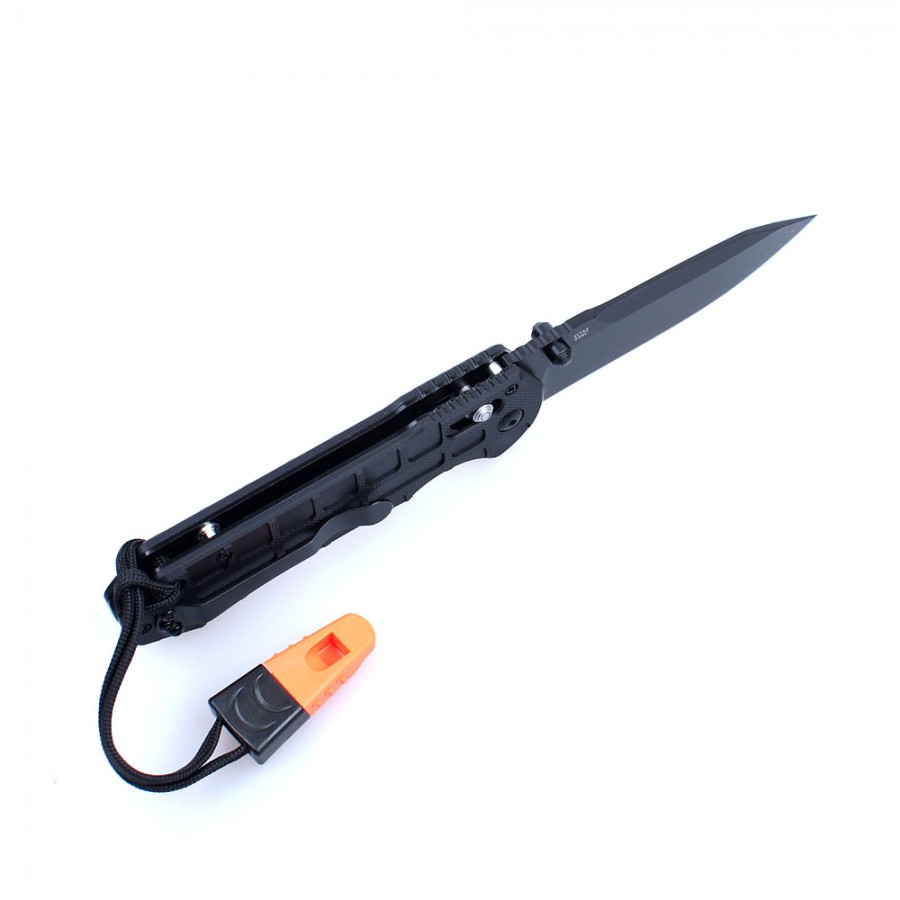 картинка Нож Ganzo G7453P-WS черный