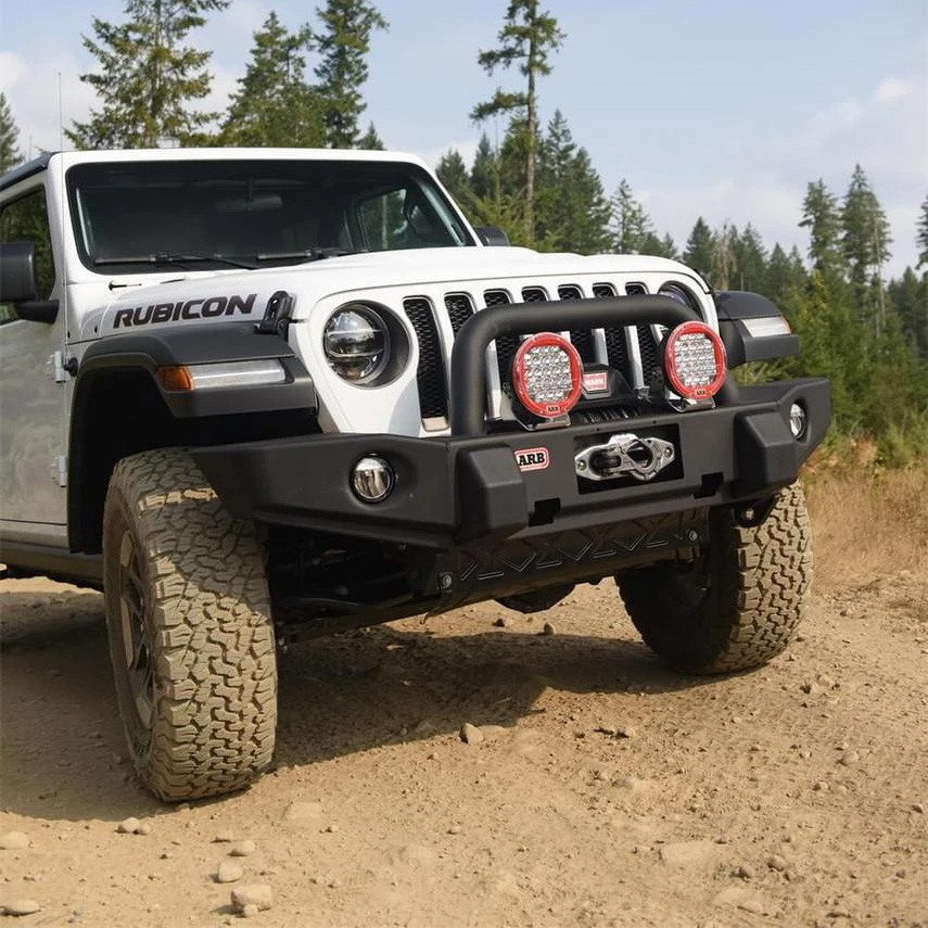 Бампер передний для Jeep Wrangler JL ARB Deluxe силовой под лебёдку