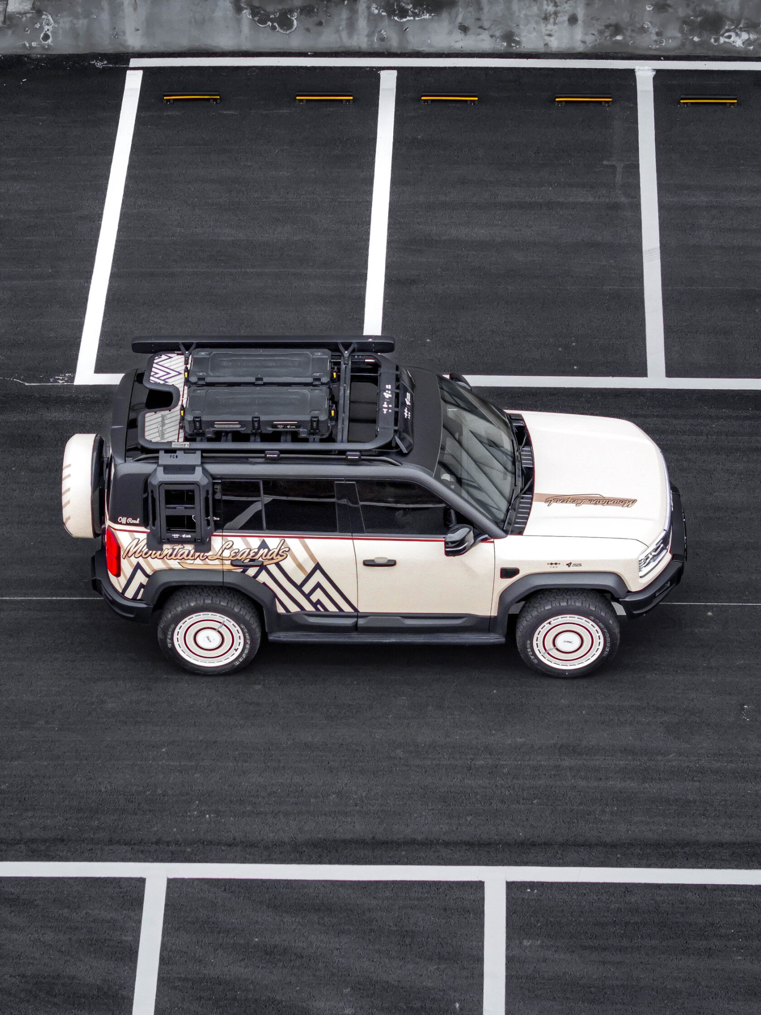 Багажник экспедиционный STORM BYD FangChengBao Leopard 5 (длинный) (2023+)