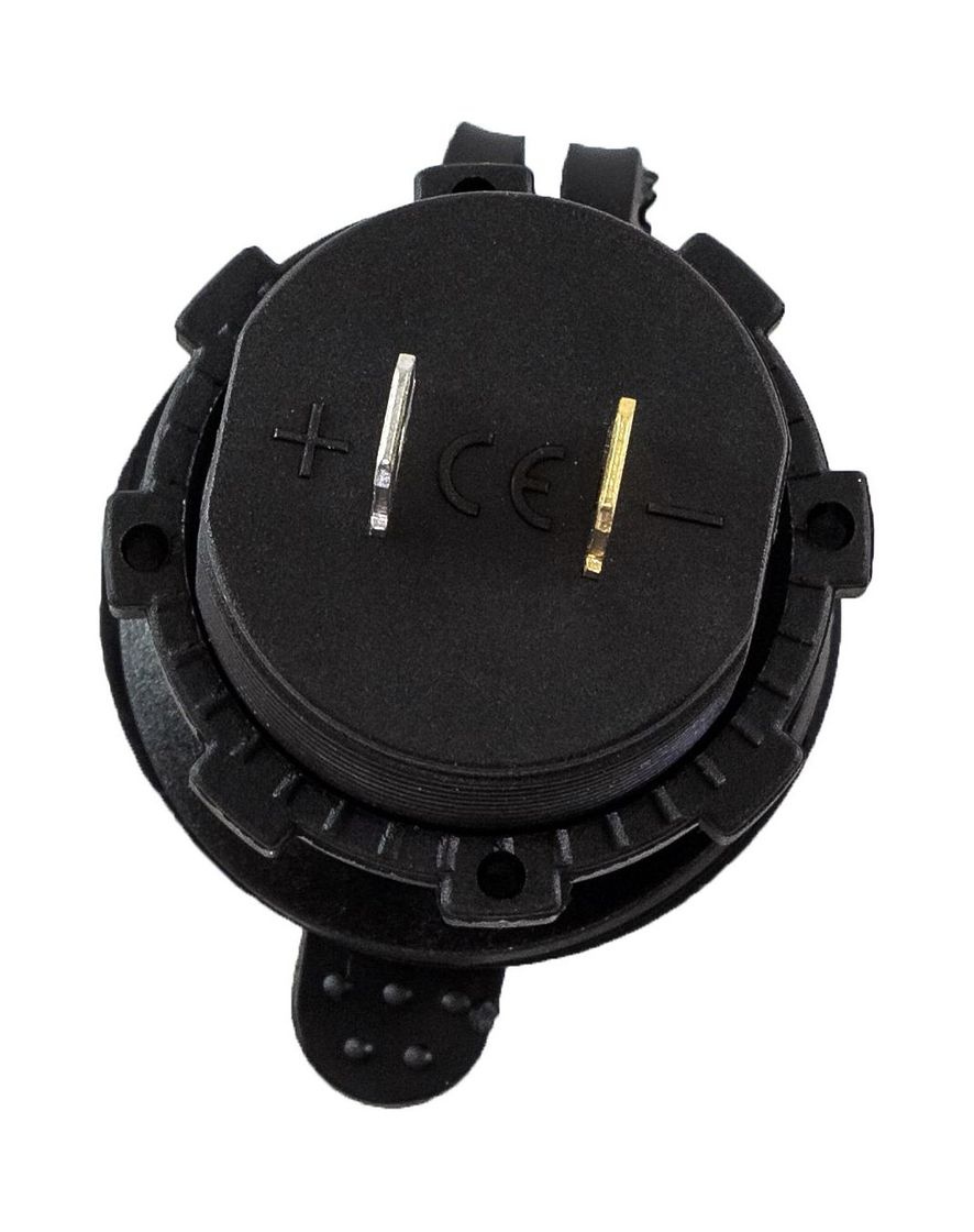 картинка Разъем USB 5В 4.2А и вольтметр цифровой 5-30 В