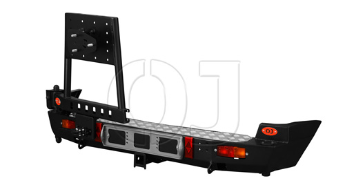 картинка Бампер задний Chevrolet Нива 2002- (в т.ч. рестайлинг 2009) - 03.117.02 OJ