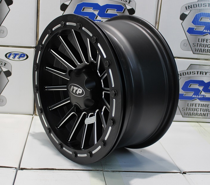 картинка Диск для квадроцикла ITP SD Series Beadlock 14SDM18BX milled