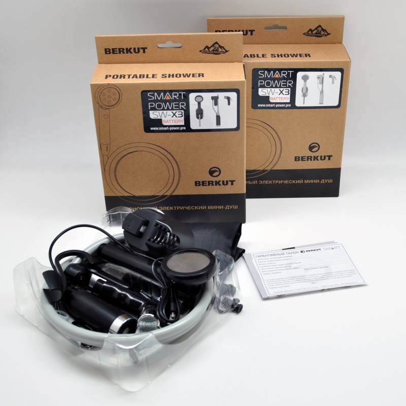 картинка Автономный мини-душ SMART WASHER SW-X3 (чёрный)