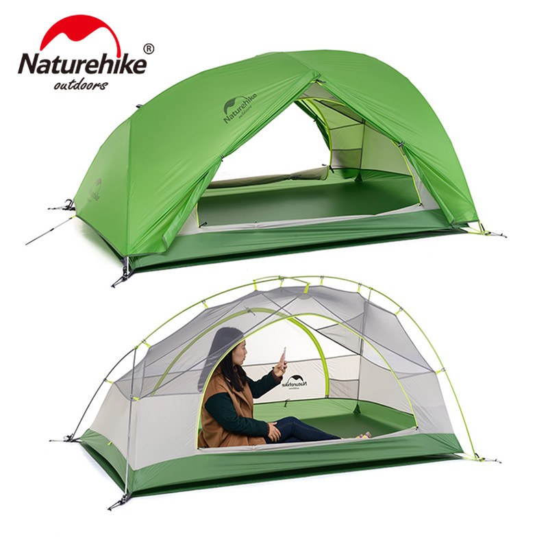 картинка Палатка ультралёгкая Naturehike Star-river 2 с тентом 2-местная Green, 6927595716496