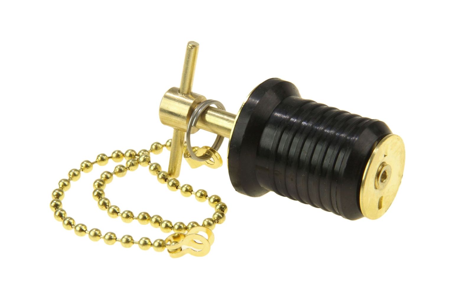 картинка Пробка сливная (Т-образная) с цепочкой