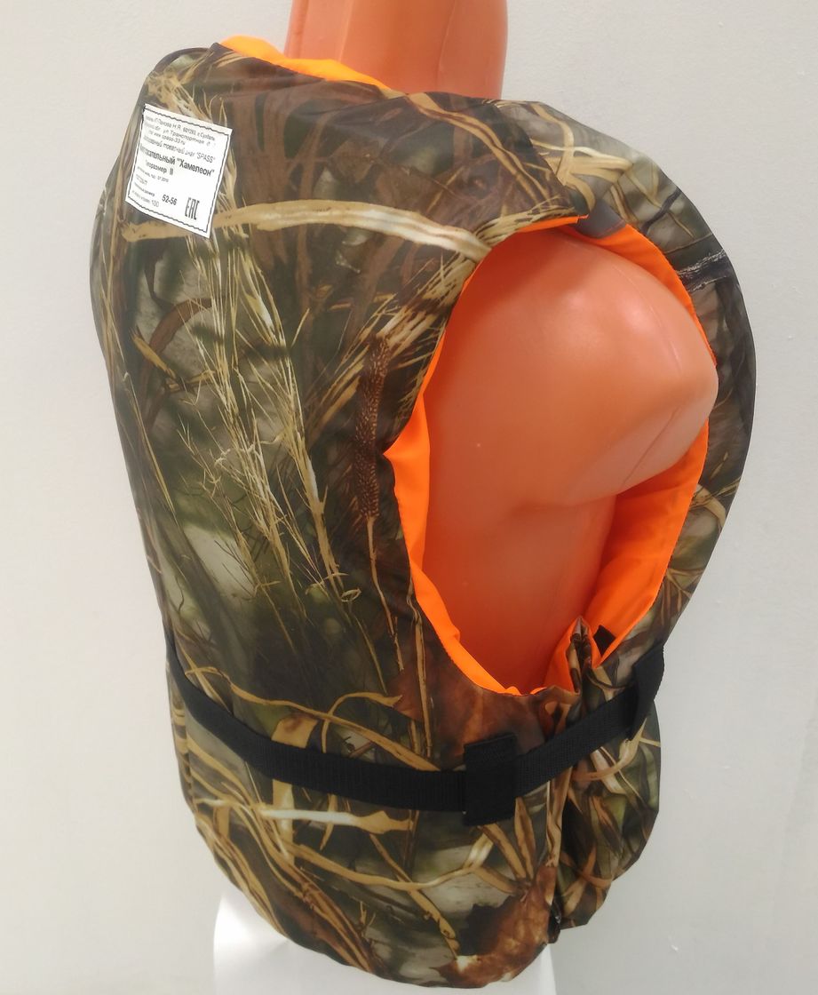 картинка Жилет спасательный Хамелеон, размер 44-48, до 60 кг