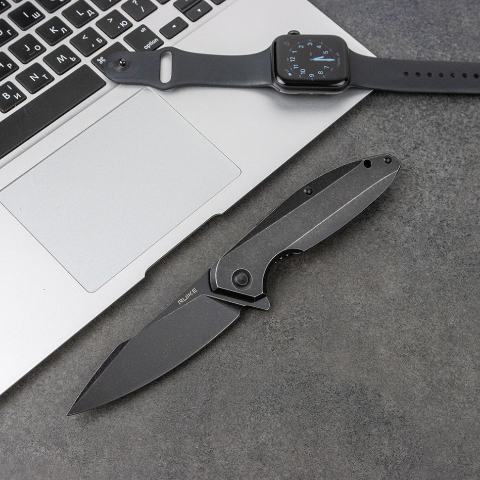 картинка Нож Ruike P128-SB черный