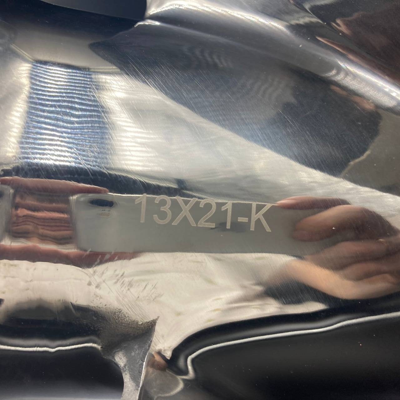 картинка Гребной винт Yamaha 150-300, F150-F275, F300B (3x13x21) (Сталь)