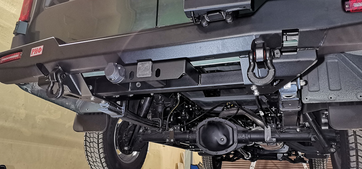 картинка Фаркоп задних бамперов РИФ ГАЗ Соболь NN без шара и переходника