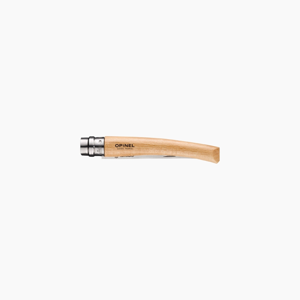 Нож филейный Opinel №10,  нержавеющая сталь, рукоять из дерева бука
