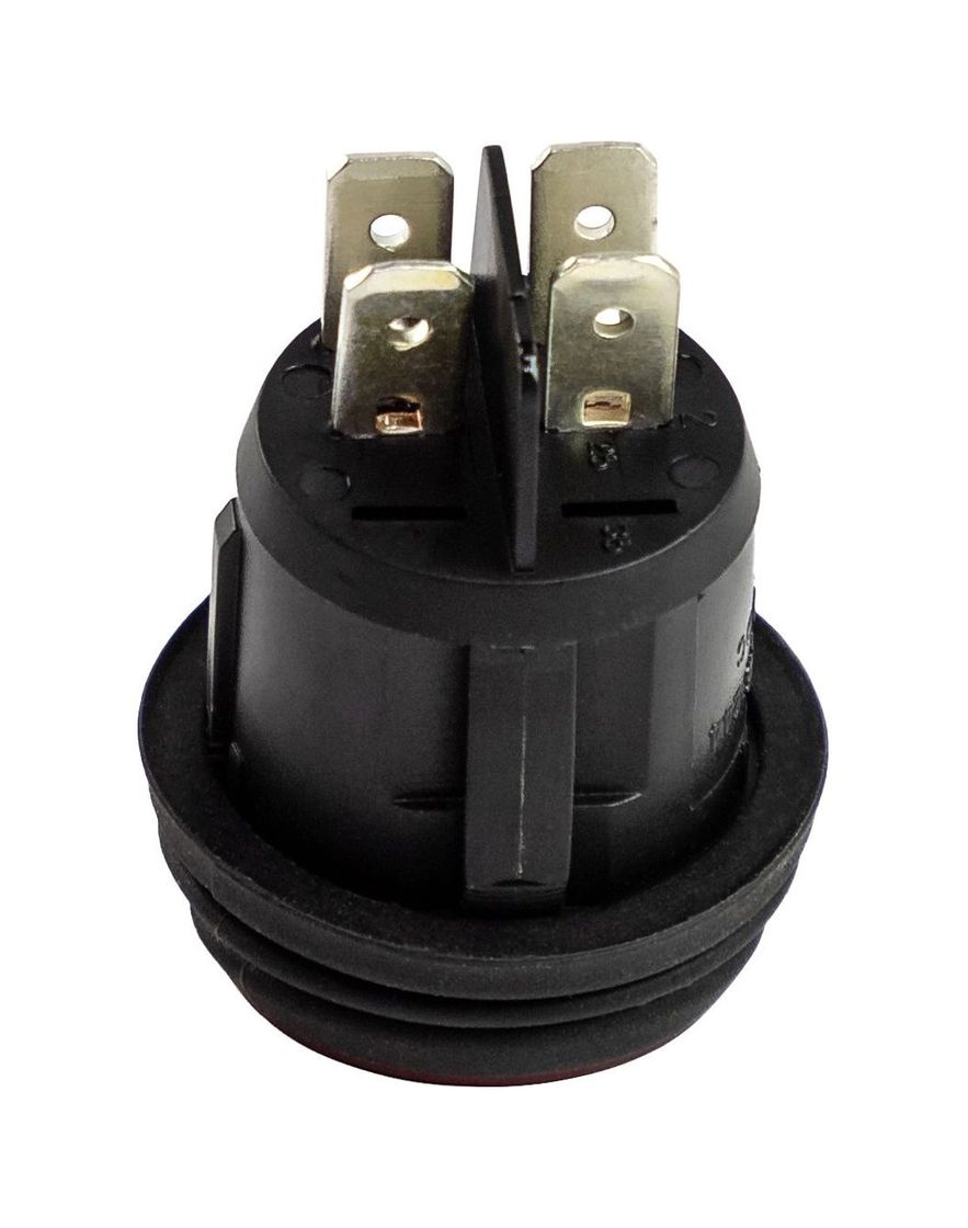 картинка Переключатель двухпозиционный ON-OFF 12 В/21А 4Р с подсветкой