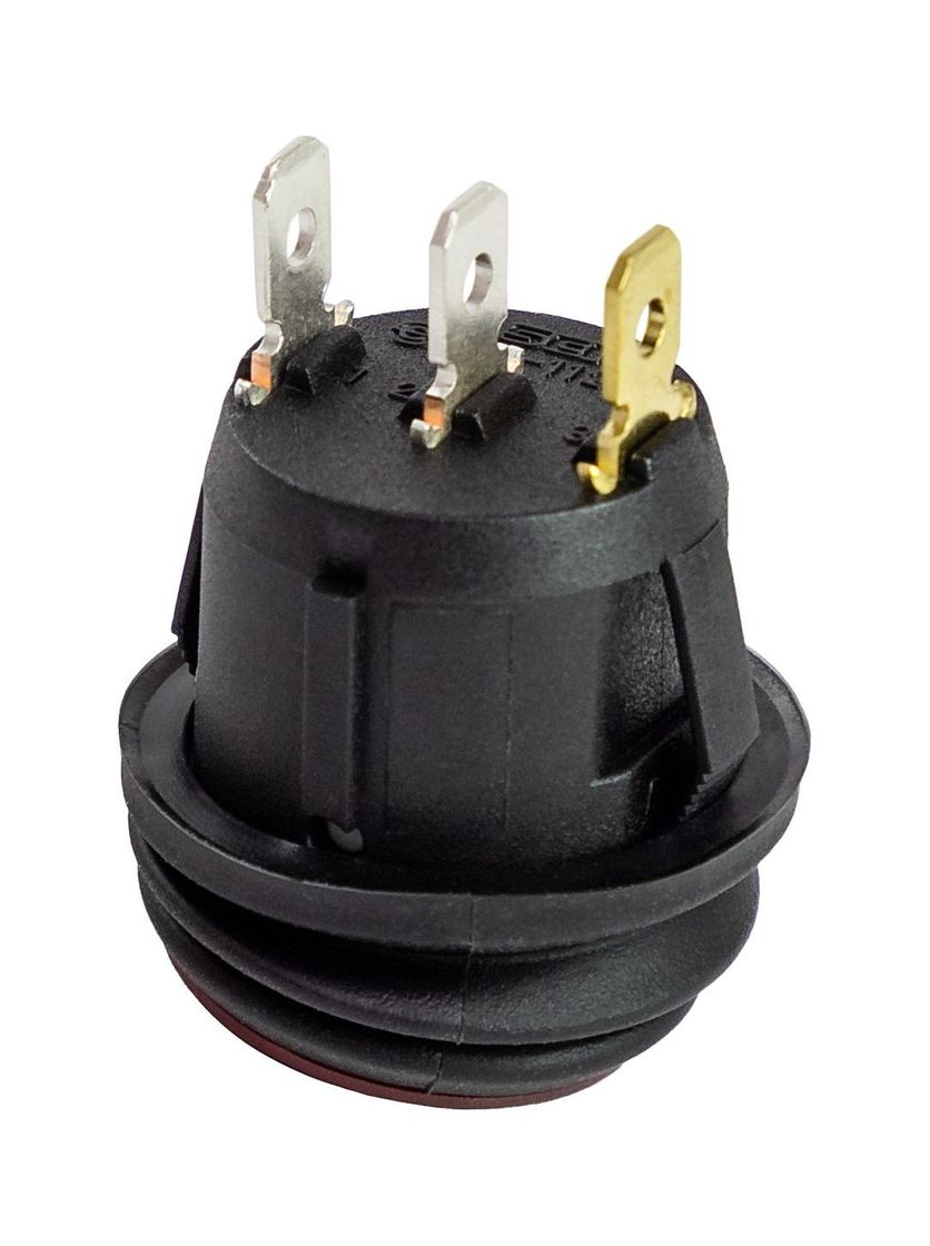 картинка Переключатель двухпозиционный ON-OFF 12 В/21А 3Р с подсветкой