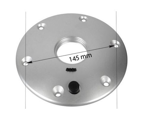 картинка Стойка столешницы 675 мм вкручивается в основание, анодированный алюминий