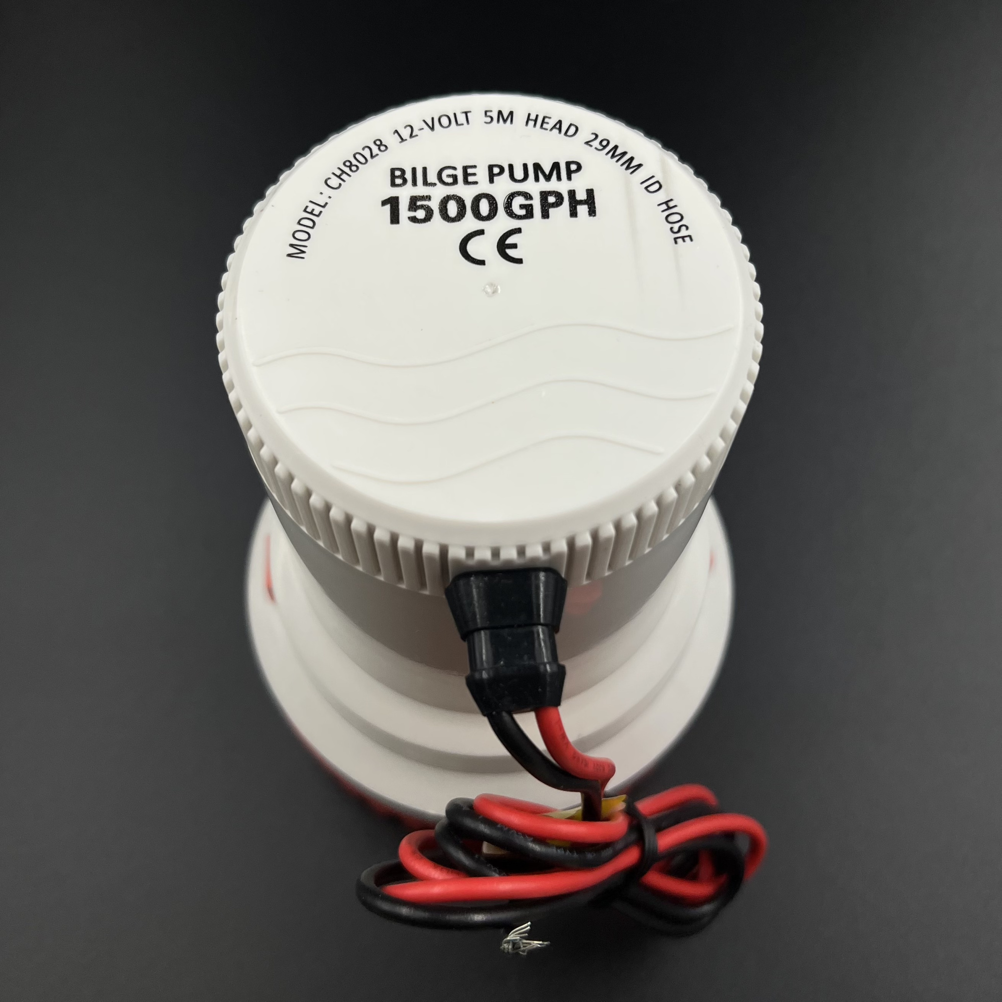 картинка Помпа осушительная 1500GPH (12V) (5677 л/ч) (PREMARINE)