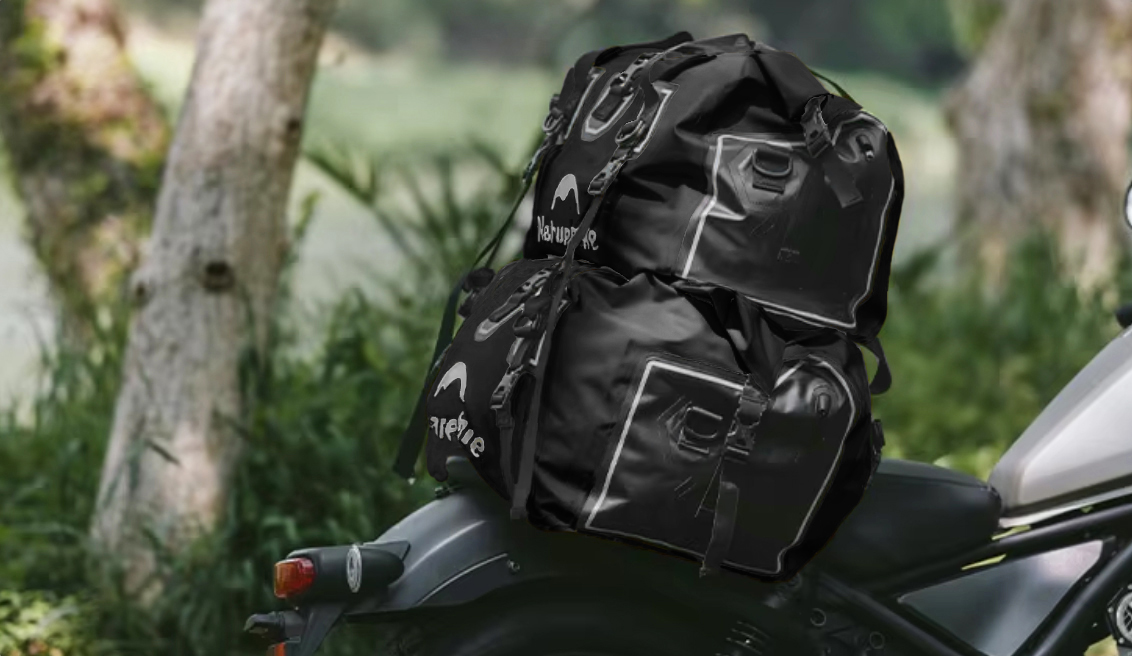 картинка Гермосумка Naturehike 60 л ПВХ (черная)