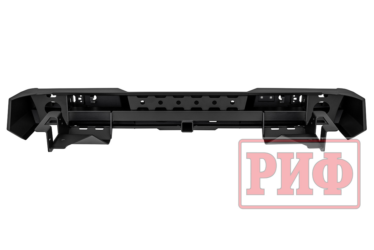 картинка Бампер задний Changan Hunter Plus с квадратом и фонарями РИФ силовой