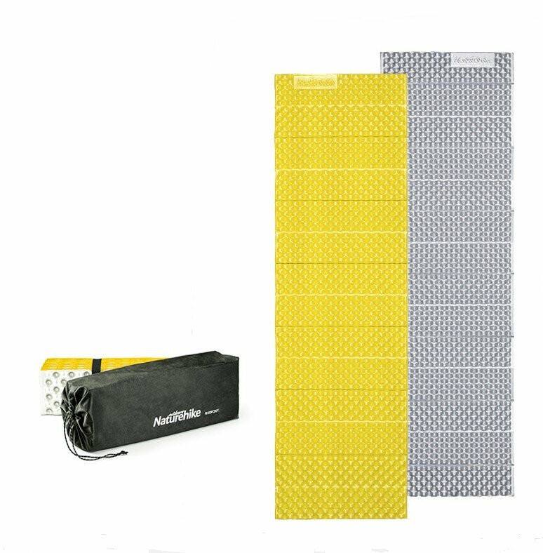 картинка Коврик Naturehike NH20FCD07 складной  утолщеный желтый, 6927595748084