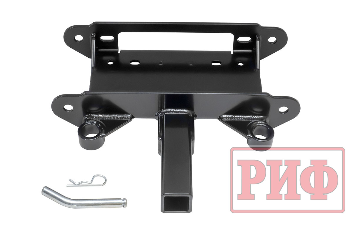 картинка Площадка переносной лебедки облегченная РИФ в квадрат фаркопа 