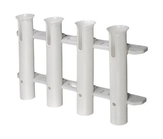 картинка Держатель спиннинга 4 стакана, белый