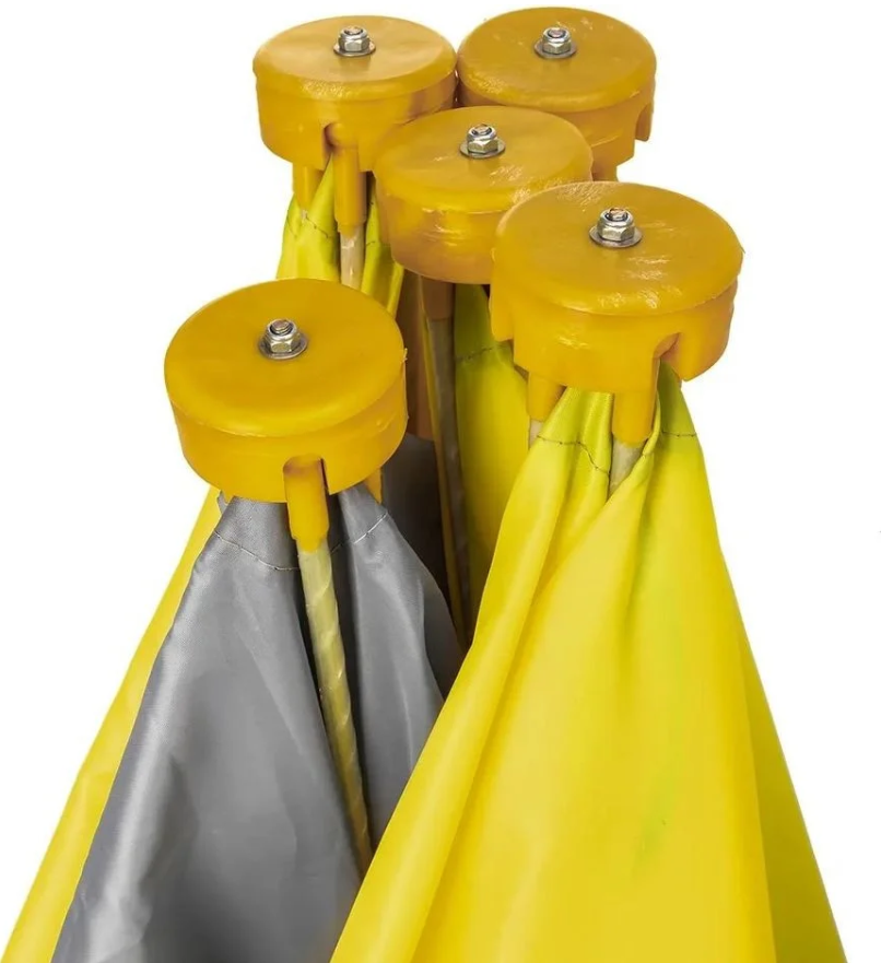 картинка Палатка зимняя PREMIER Куб-3 желтый/серый