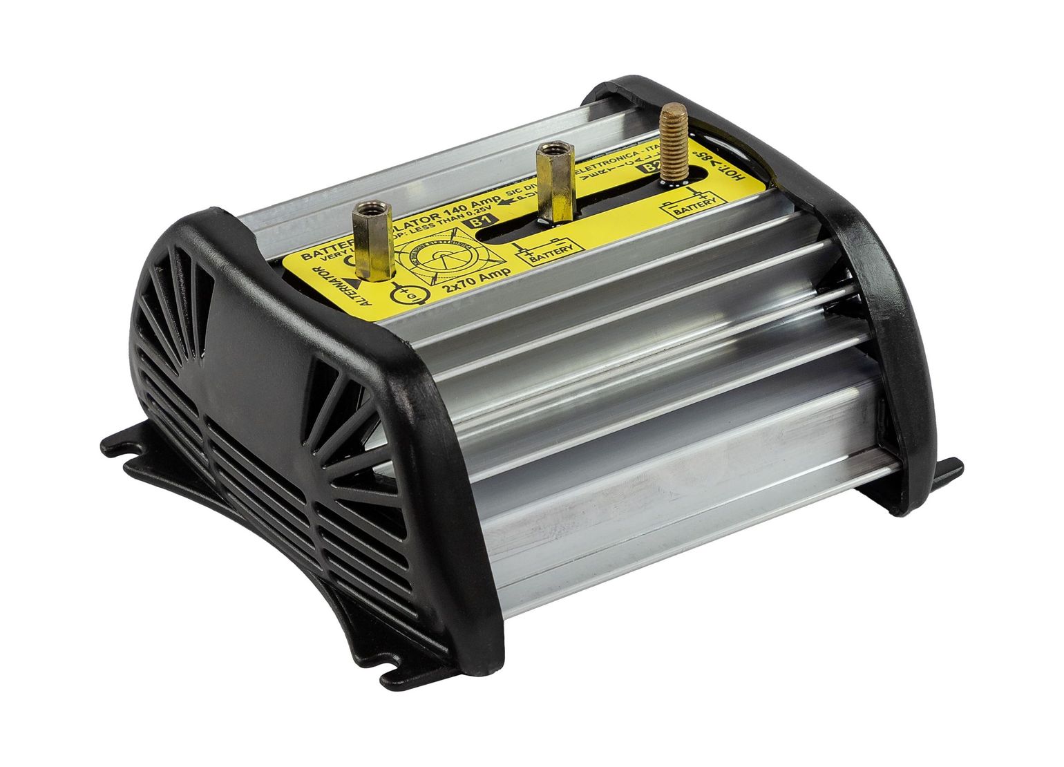 картинка Зарядный изолятор, 70 A, 2 аккумулятора, 65x127x136 мм