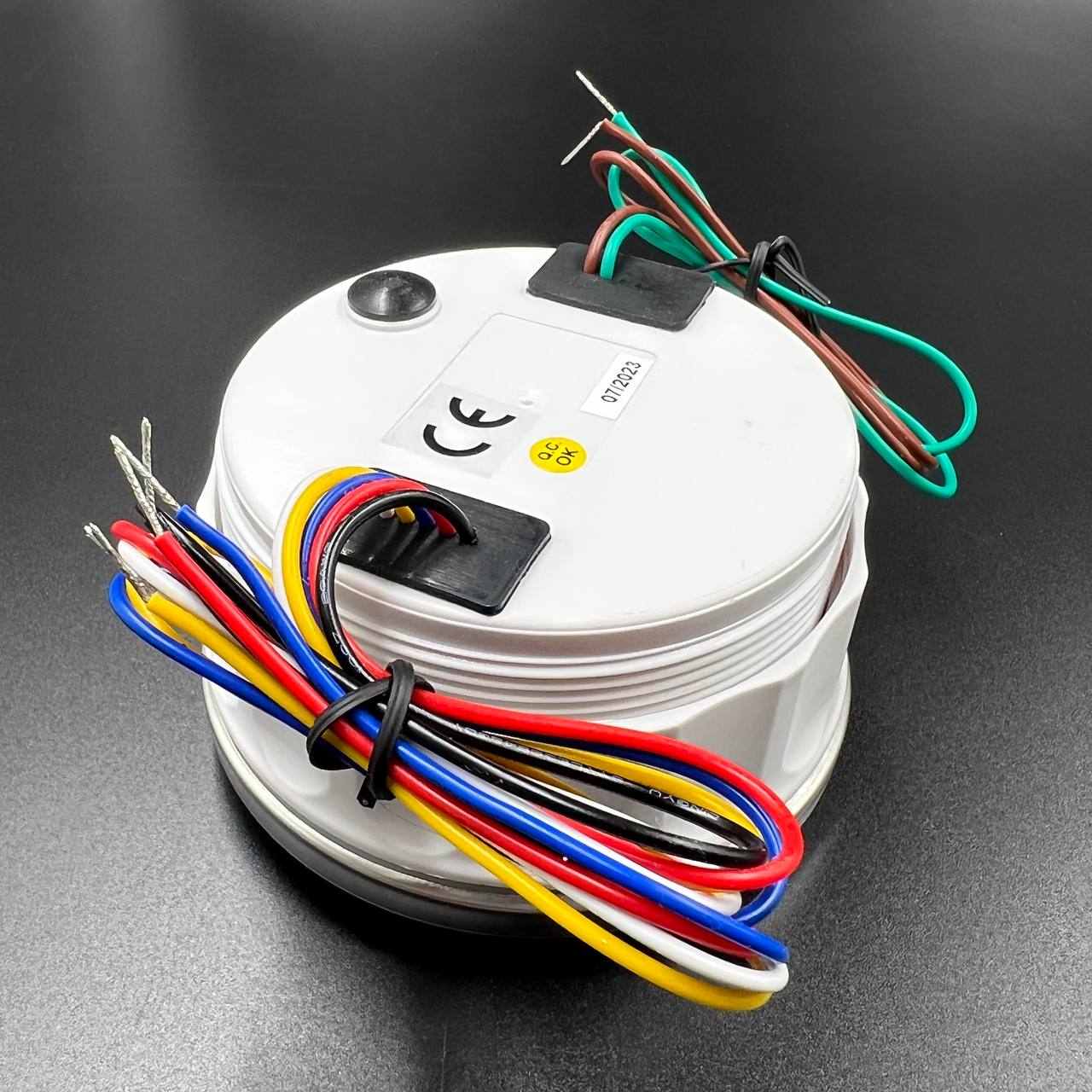 картинка Прибор многофункциональный аналоговый 4в1 (д.85мм;белый, хромированный ободок) (DEPO)