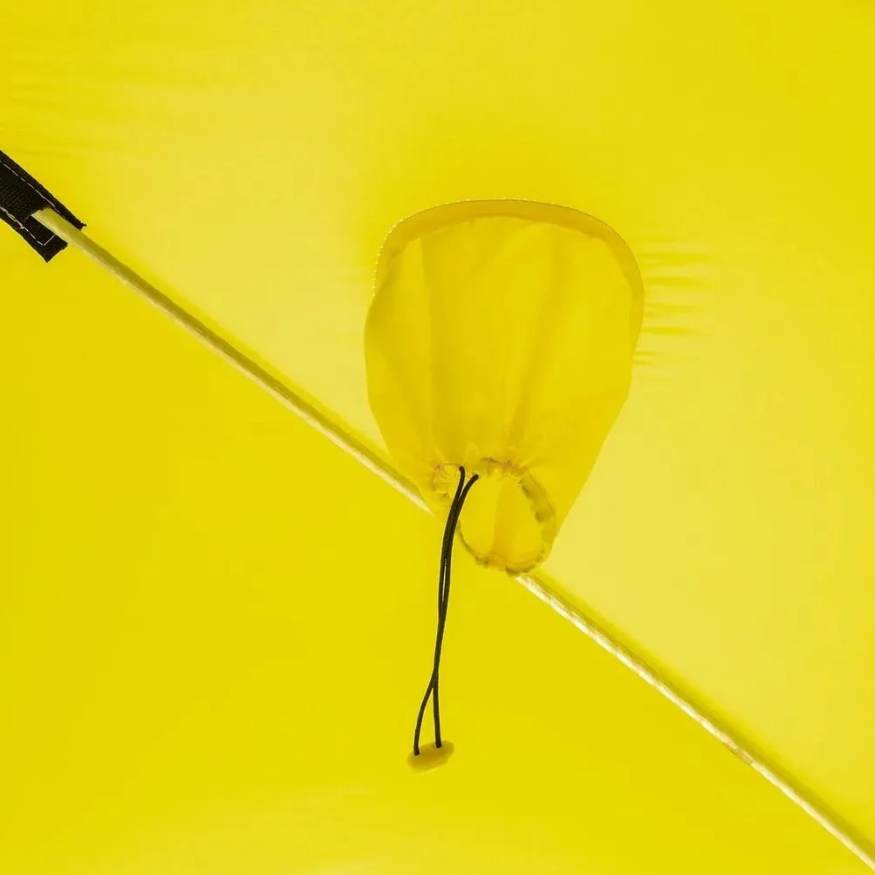 картинка Палатка зимняя PREMIER Куб-3 желтый/серый